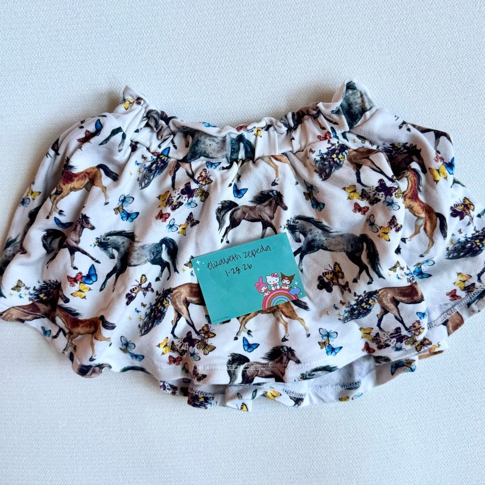 Posh Peanut Claire Bummie skirt